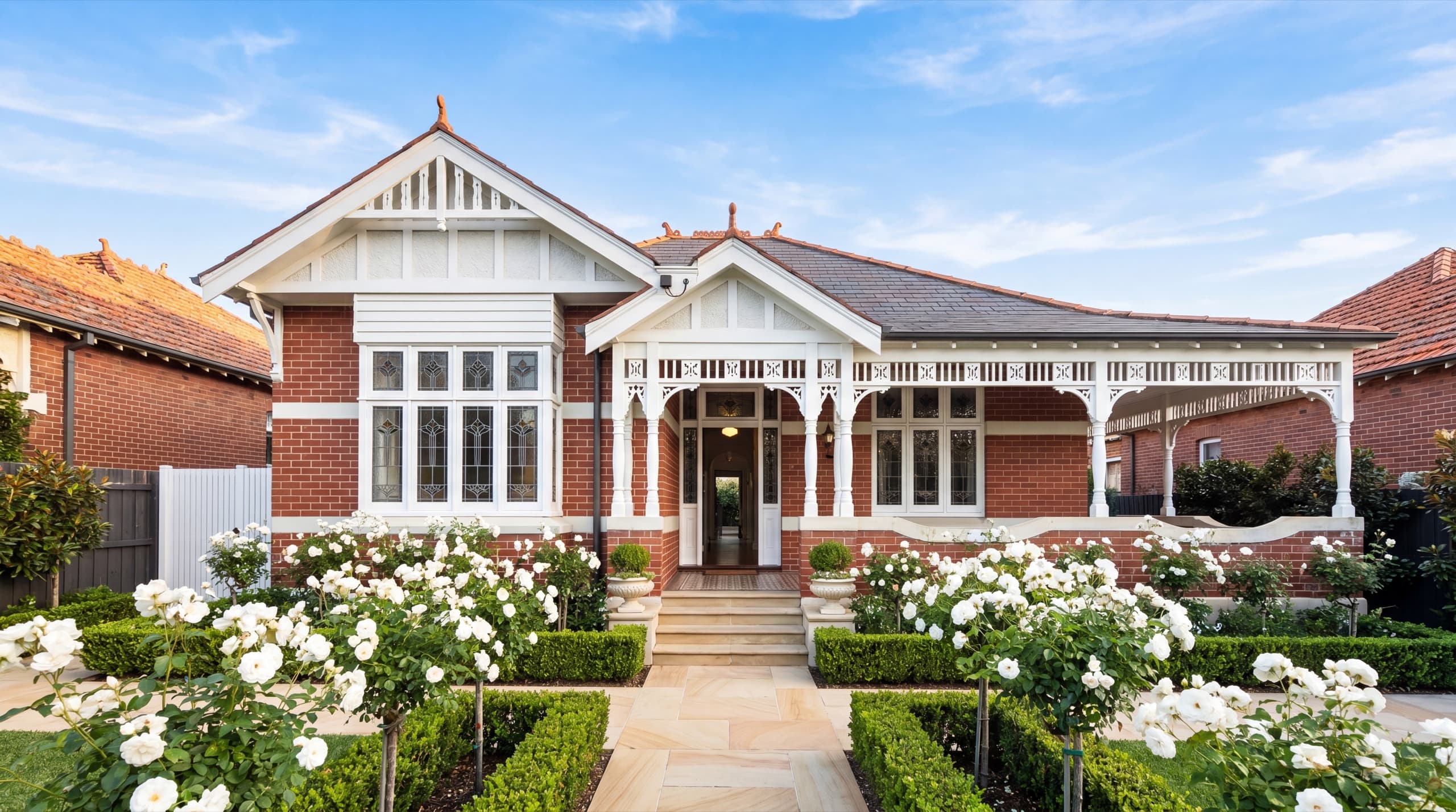 Beautiful Federation-style Sydney family home with rose garden